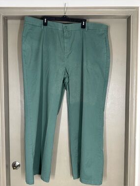 NWT Liz Claiborne Green Straight-Leg Pants Size 20W